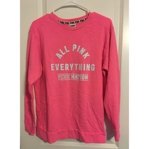 pink nation long sleeve